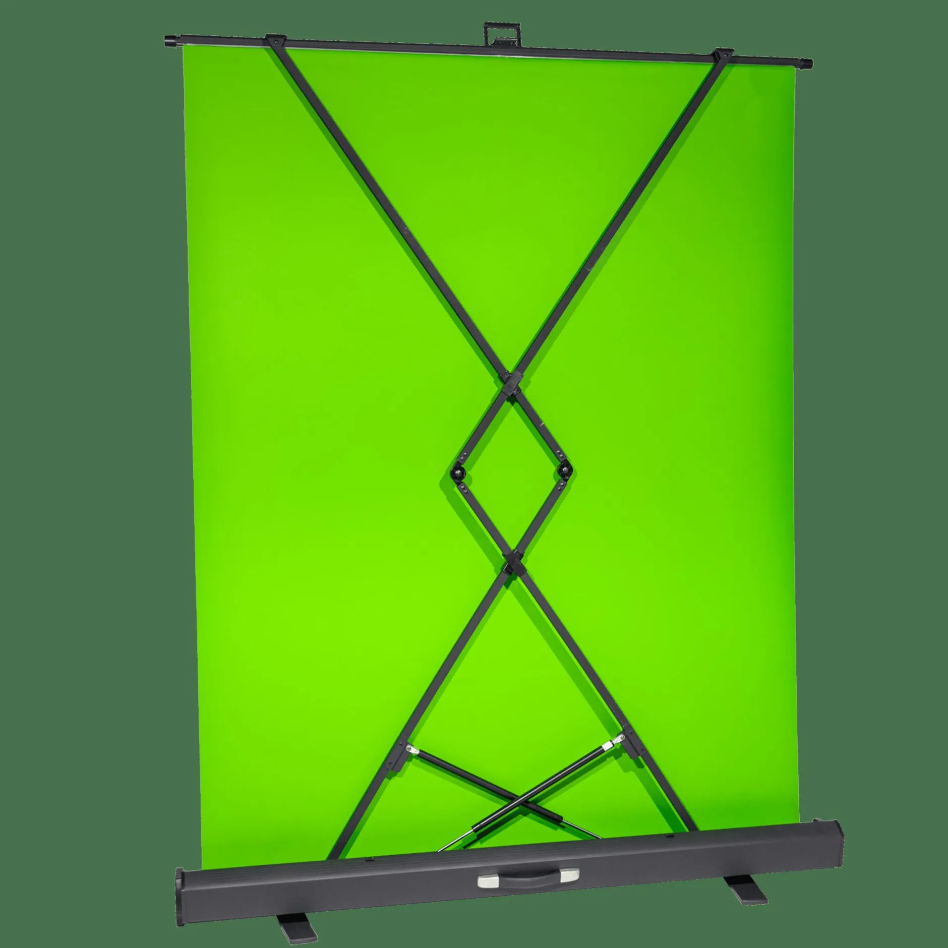 Rollei Hintergründe|Hintergründe-Ausziehbarer Greenscreen