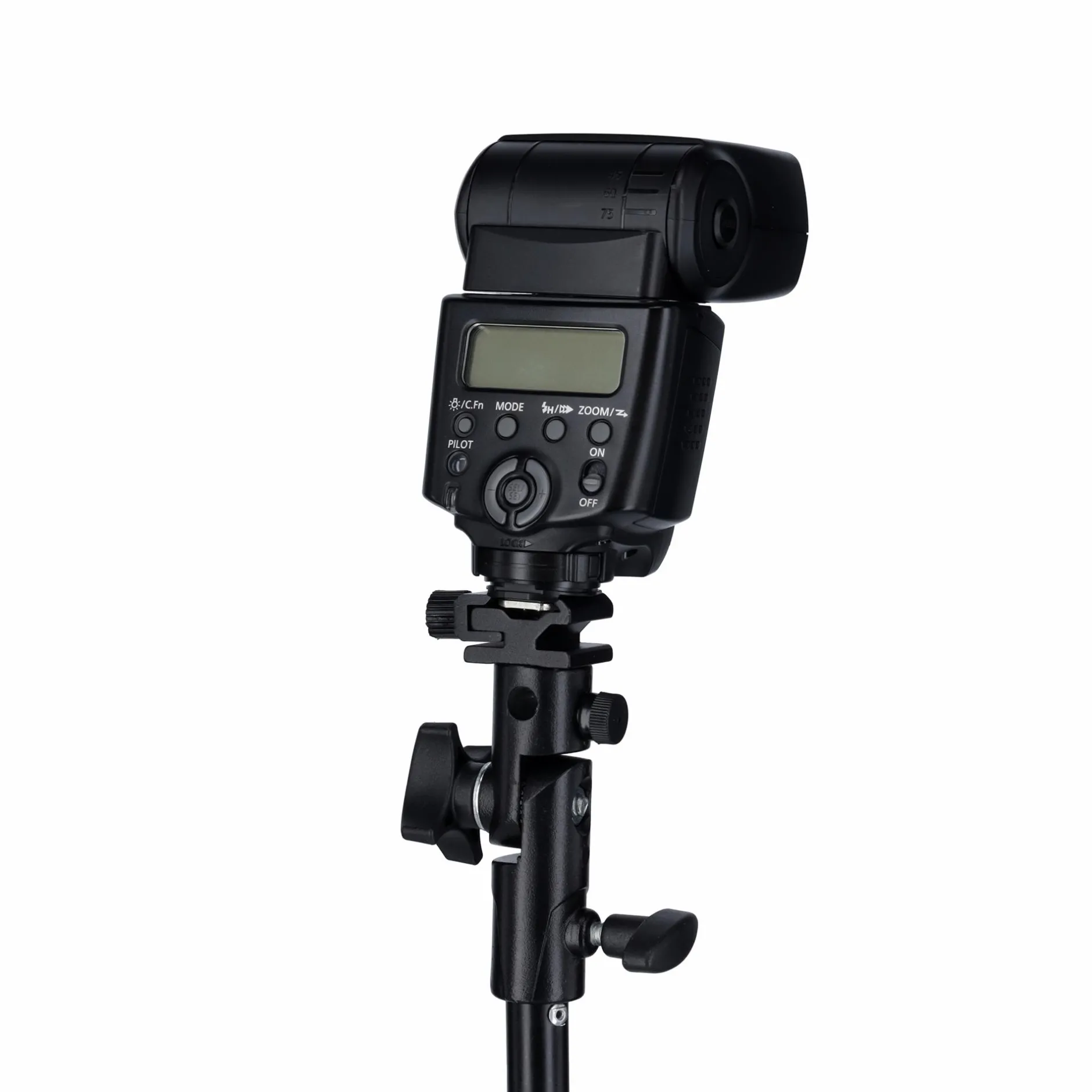 Rollei Hs Freeze Q1 Led-Blitz-Blitzneiger I mit Schirmhalter I für Aufsteckblitze