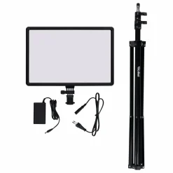 Rollei Lumis Serie|Lumis Serie-Bundle 2x LUMIS LED-Panel Bi-Color inkl. Stativ