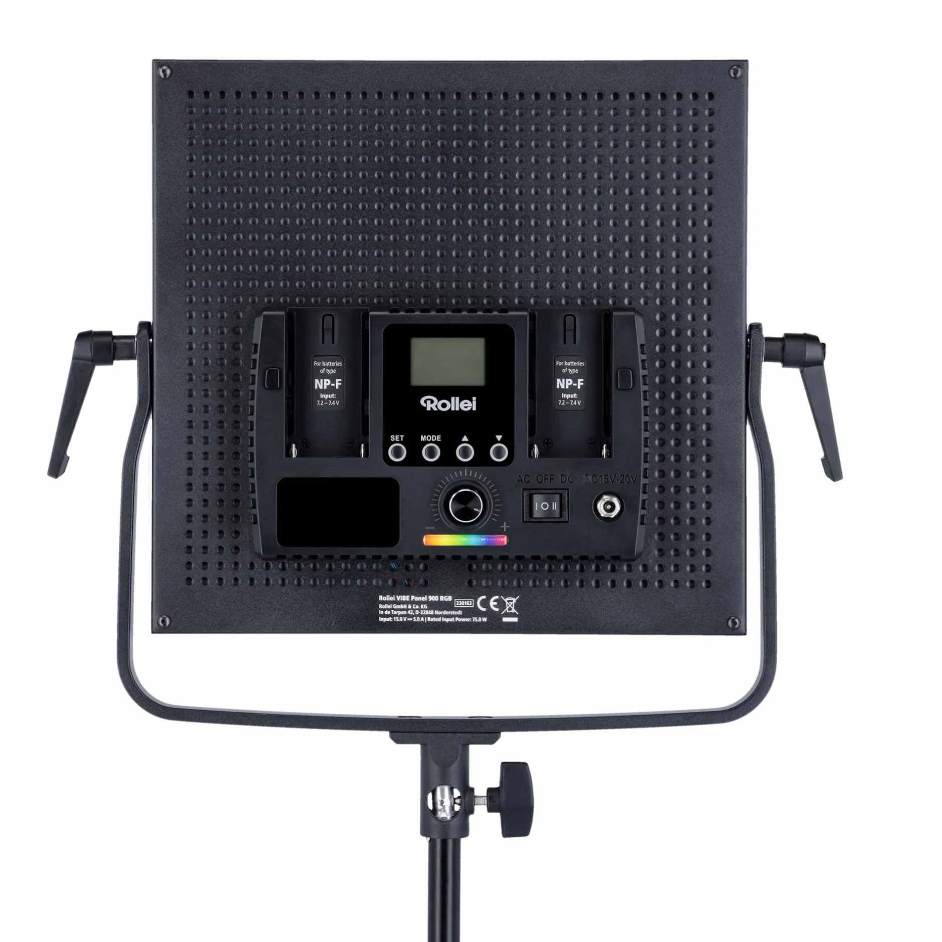 Rollei Flächenleuchten|Flächenleuchten-Bundle 2x VIBE Panel 900 RGB