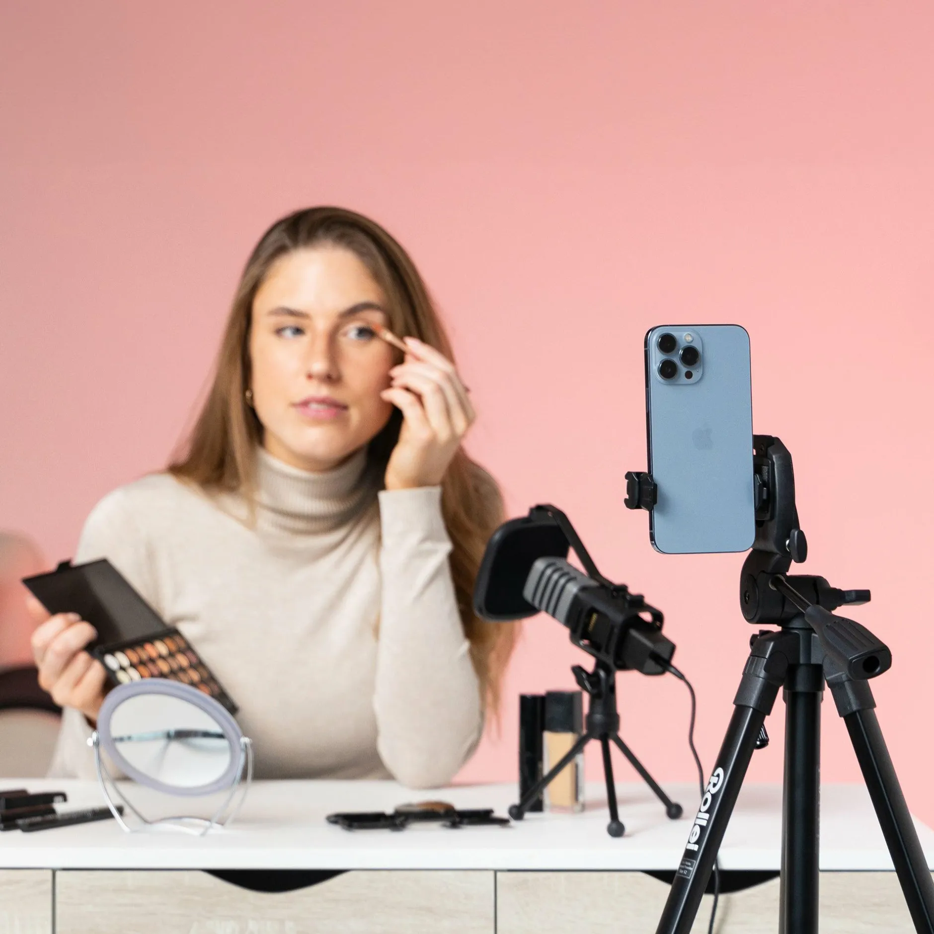 Rollei C-Serie|Smartphone-Stative-Compact Traveler Star S2 Stativ