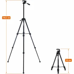 Rollei C-Serie|Smartphone-Stative-Compact Traveler Star S2 Stativ