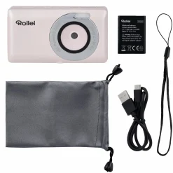 Rollei Digitalkameras-Compactline Pocket | 50 MP Digitalkamera mit 2,7K