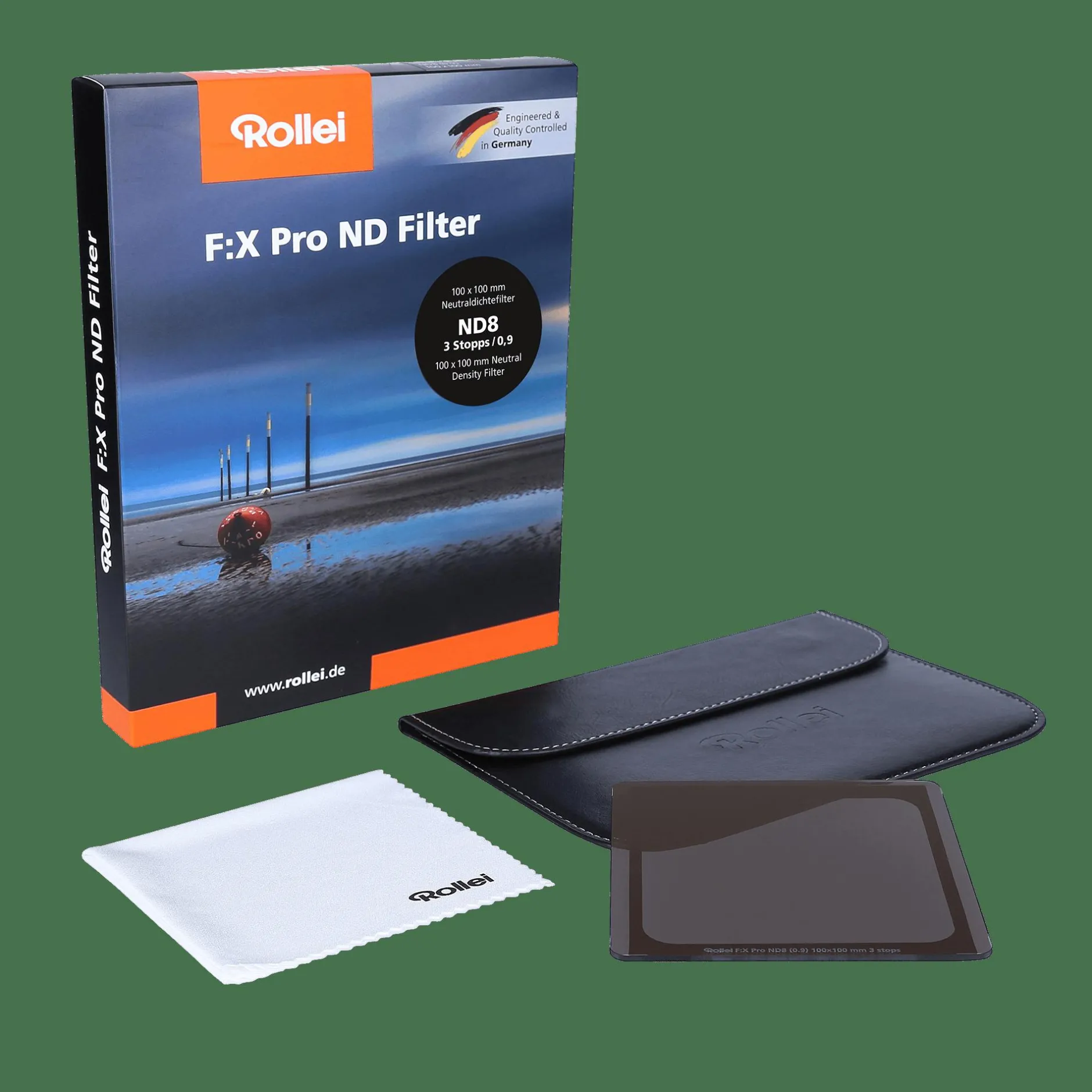 Rollei Nd Filter-F:X Pro ND Rechteckfilter - Graufilter 100 mm