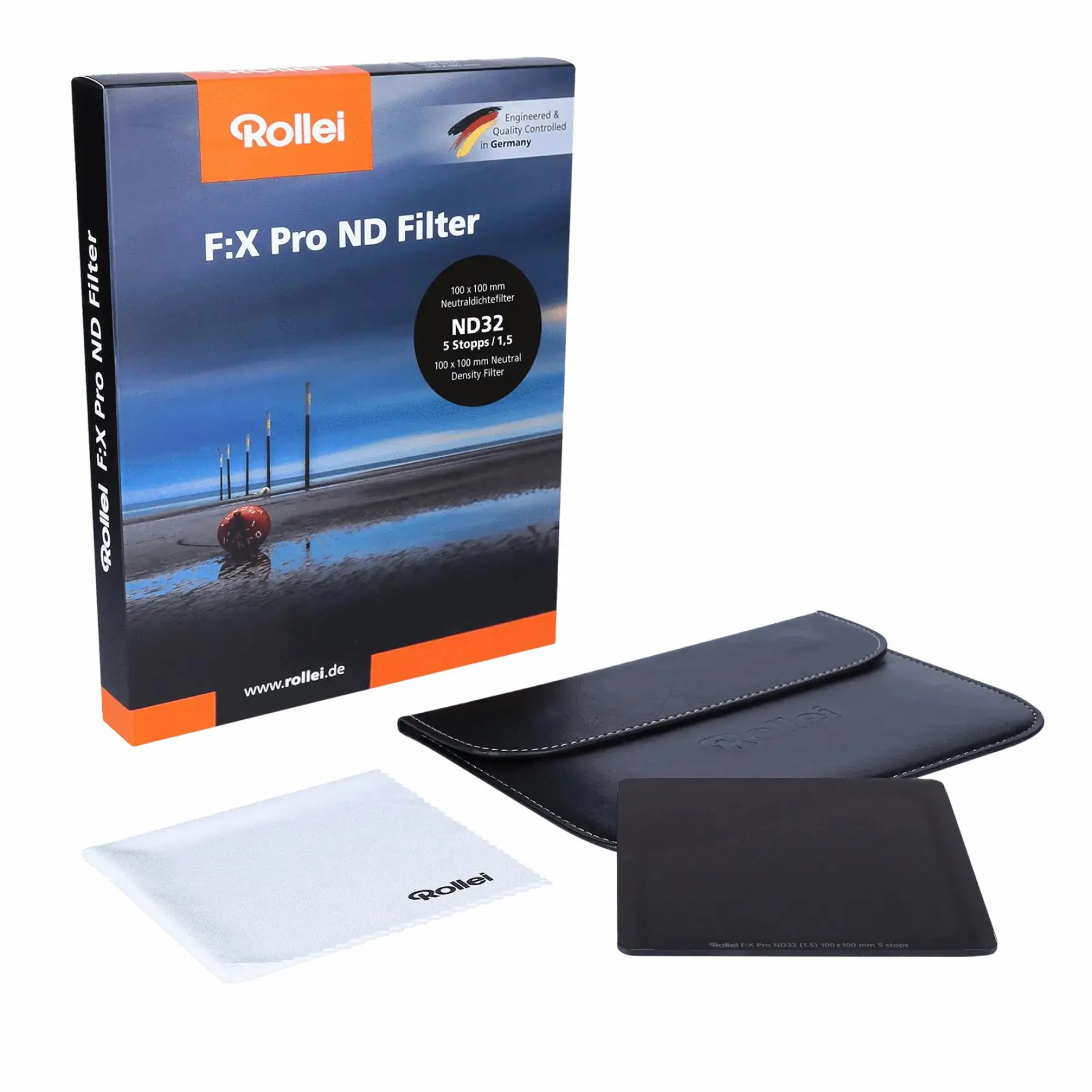 Rollei Nd Filter-F:X Pro ND Rechteckfilter - Graufilter 100 mm