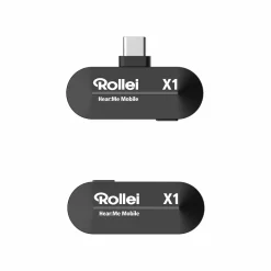 Rollei Mikrofone & Headsets|Headsets & Mikrofone-Hear:Me Mobile | USB-C Plug & Play | Mini Lavalier Mikrofon