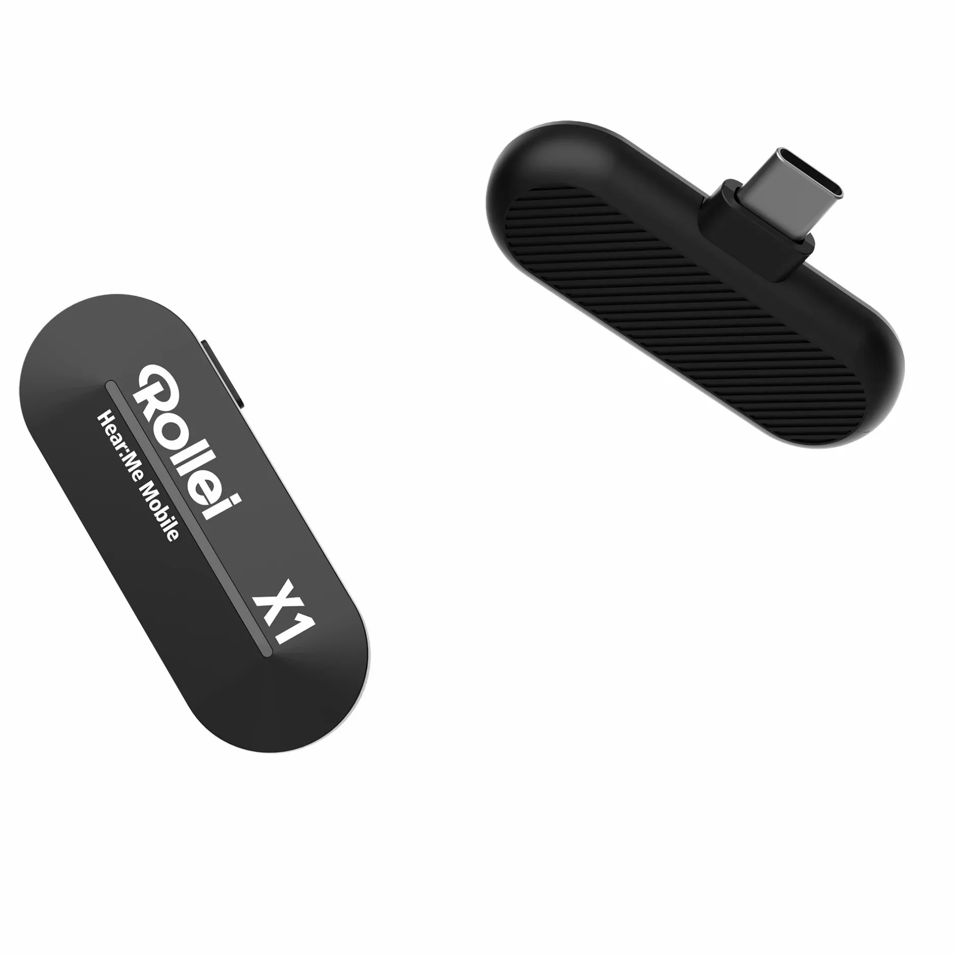 Rollei Mikrofone & Headsets|Headsets & Mikrofone-Hear:Me Mobile | USB-C Plug & Play | Mini Lavalier Mikrofon