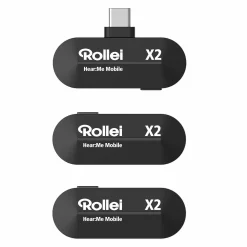 Rollei Mikrofone & Headsets|Headsets & Mikrofone-Hear:Me Mobile | USB-C Plug & Play | Mini Lavalier Mikrofon