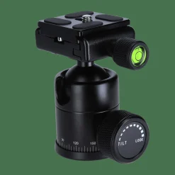 Rollei Stativköpfe-Kugelkopf | für Compact Traveler No 1 Aluminium | 3/8" Anschluss