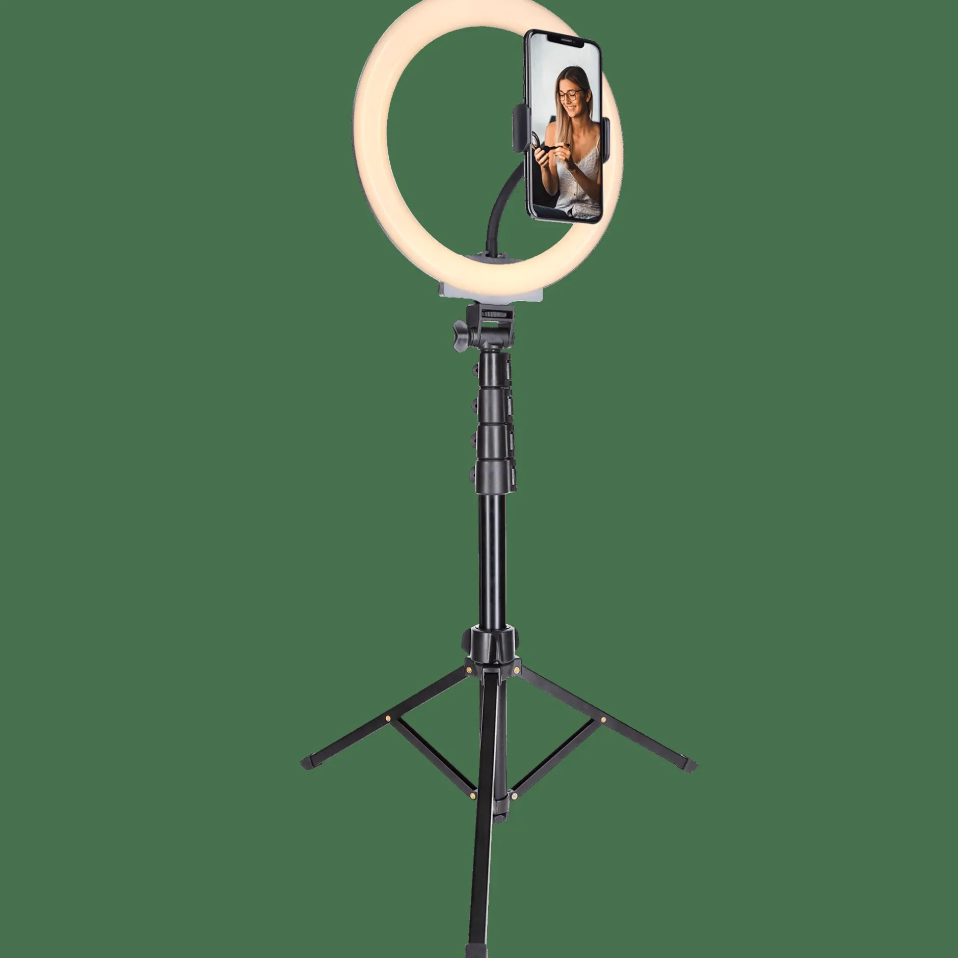 Rollei Ringlicht & Stablicht|Ringlicht & Stablicht-LUMIS Comfort Bi-Color - LED-Ringlicht