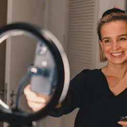 Rollei Ringlicht & Stablicht|Ringlicht & Stablicht-LUMIS Comfort Bi-Color - LED-Ringlicht