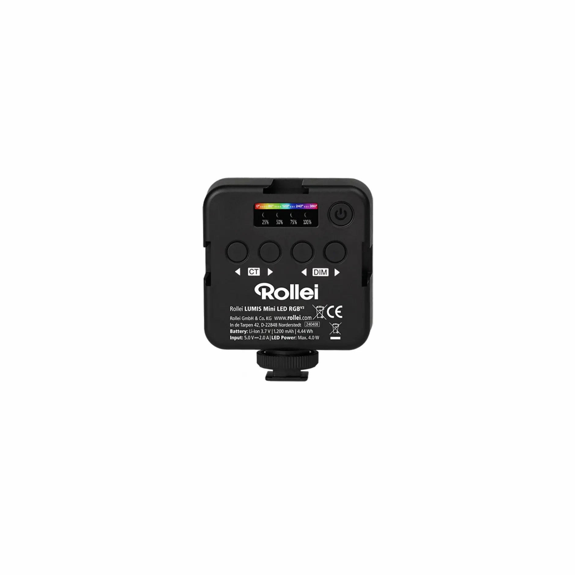 Rollei Pocket Led|Pocket Led-LUMIS Mini LED RGB - LED-Licht