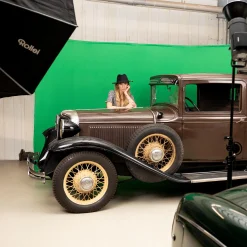 Rollei Hintergründe|Hintergründe-Panorama Greenscreen-Set