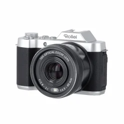 Rollei Digitalkameras-Powerflex 10x Retro | 64 MP Digitalkamera mit 4K