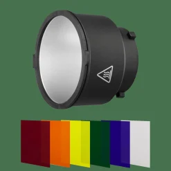 Rollei Reflektoren-Reflektor-Set 40° mit Farbfolien