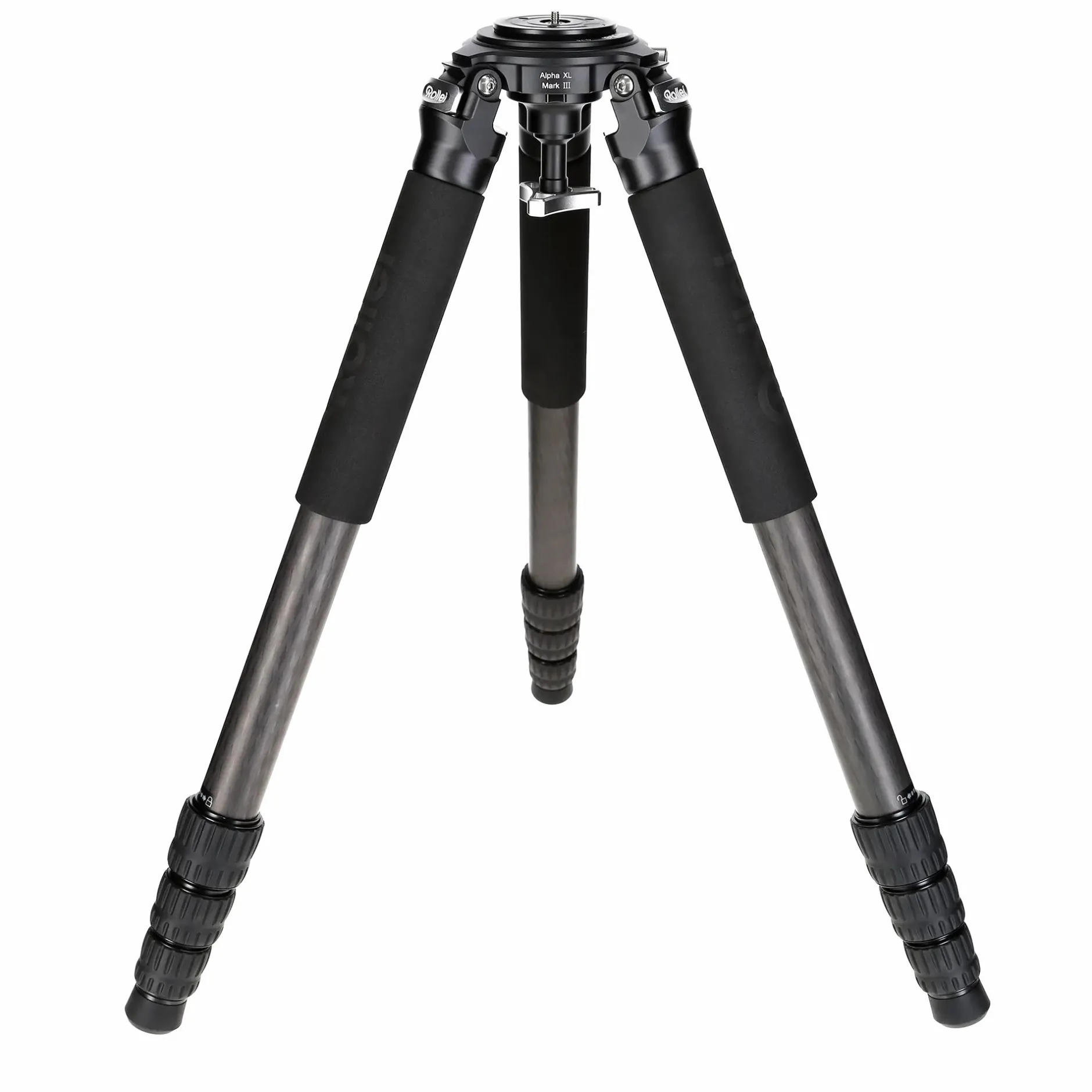 Rollei Rock Solid Serie|Dreibeinstative-Rock Solid Alpha XL Mark III - Carbon Stativ