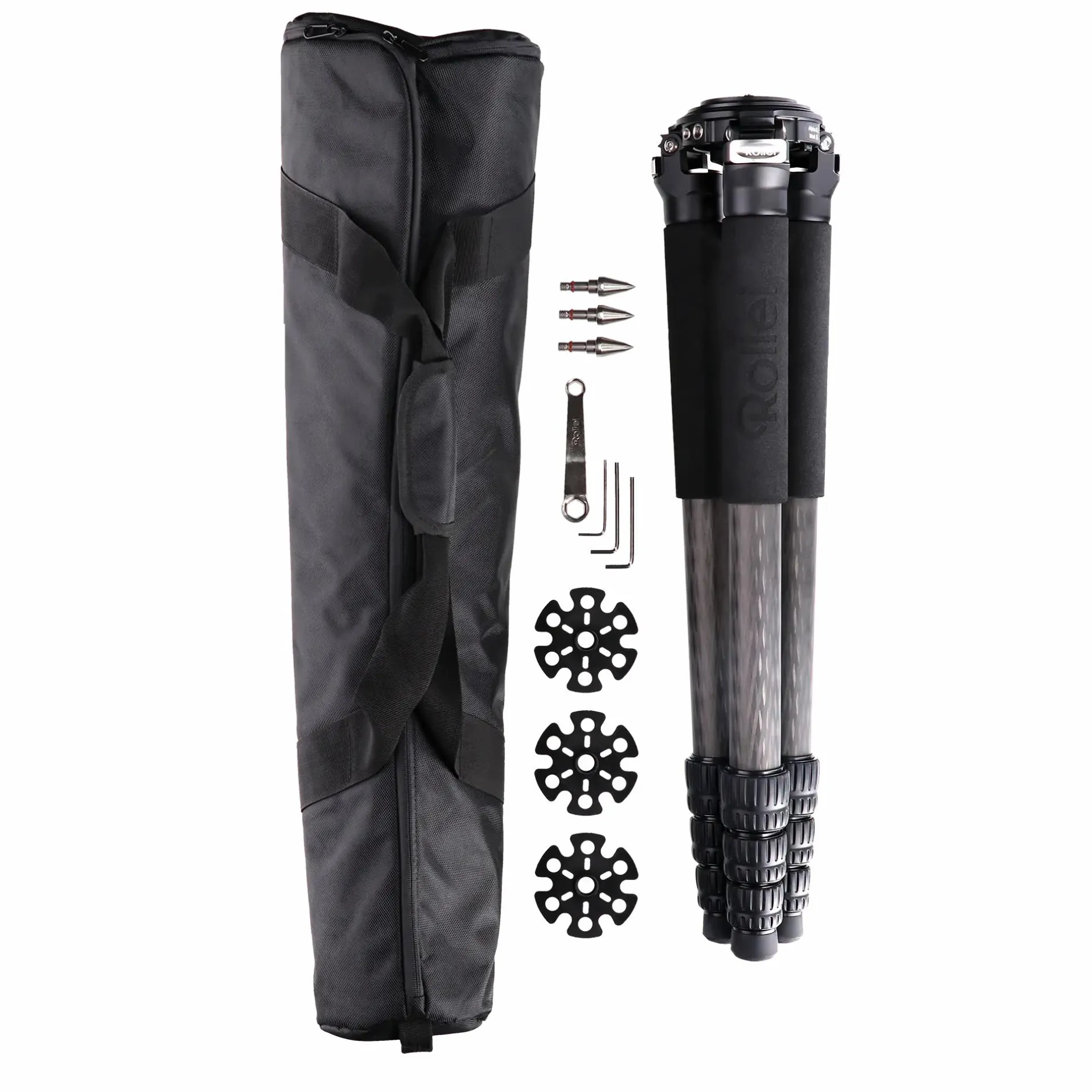 Rollei Rock Solid Serie|Dreibeinstative-Rock Solid Alpha XL Mark III - Carbon Stativ