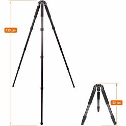 Rollei Rock Solid Serie|Dreibeinstative-Rock Solid Alpha XL Mark III - Carbon Stativ