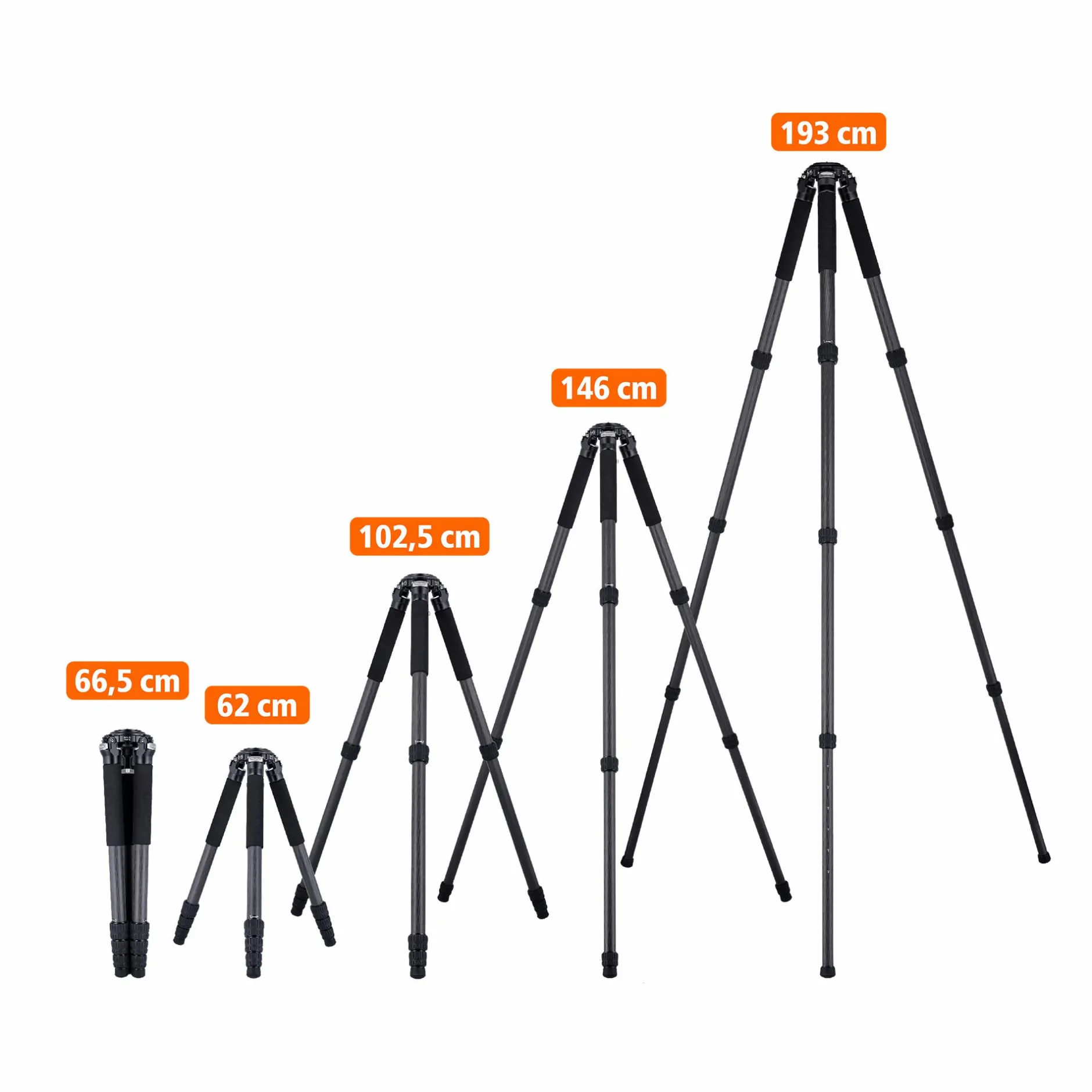 Rollei Rock Solid Serie|Dreibeinstative-Rock Solid Alpha XL Mark III - Carbon Stativ