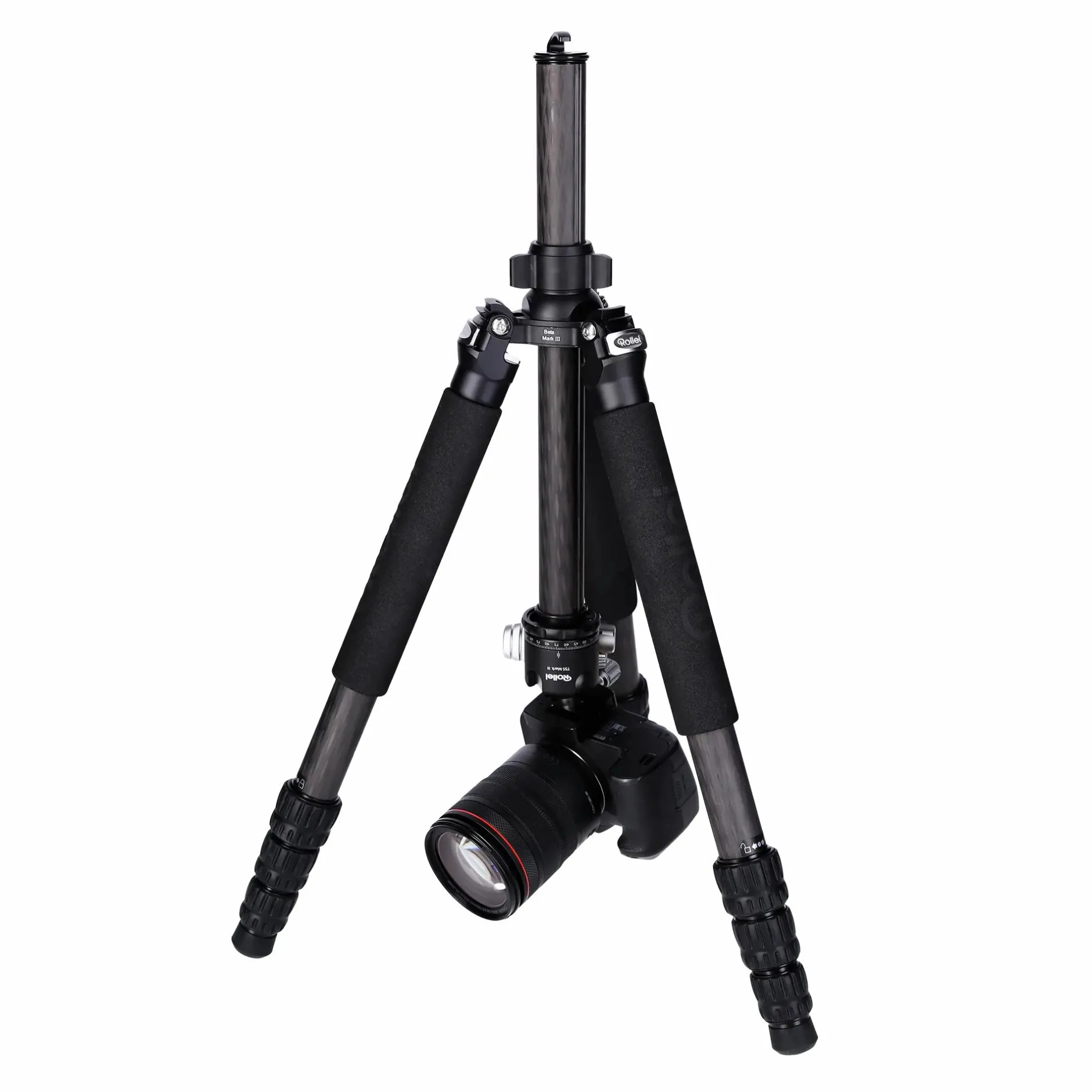 Rollei Rock Solid Serie|Dreibeinstative-Rock Solid Beta Mark III - Carbon Stativ