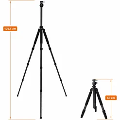 Rollei Rock Solid Serie|Dreibeinstative-Rock Solid Beta Mark III - Carbon Stativ