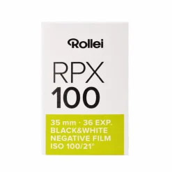 Rollei Analoge Filme-RPX Schwarzweiß-Negativfilm | 35 mm & Rollfilm | ISO 25 / 100 / 400
