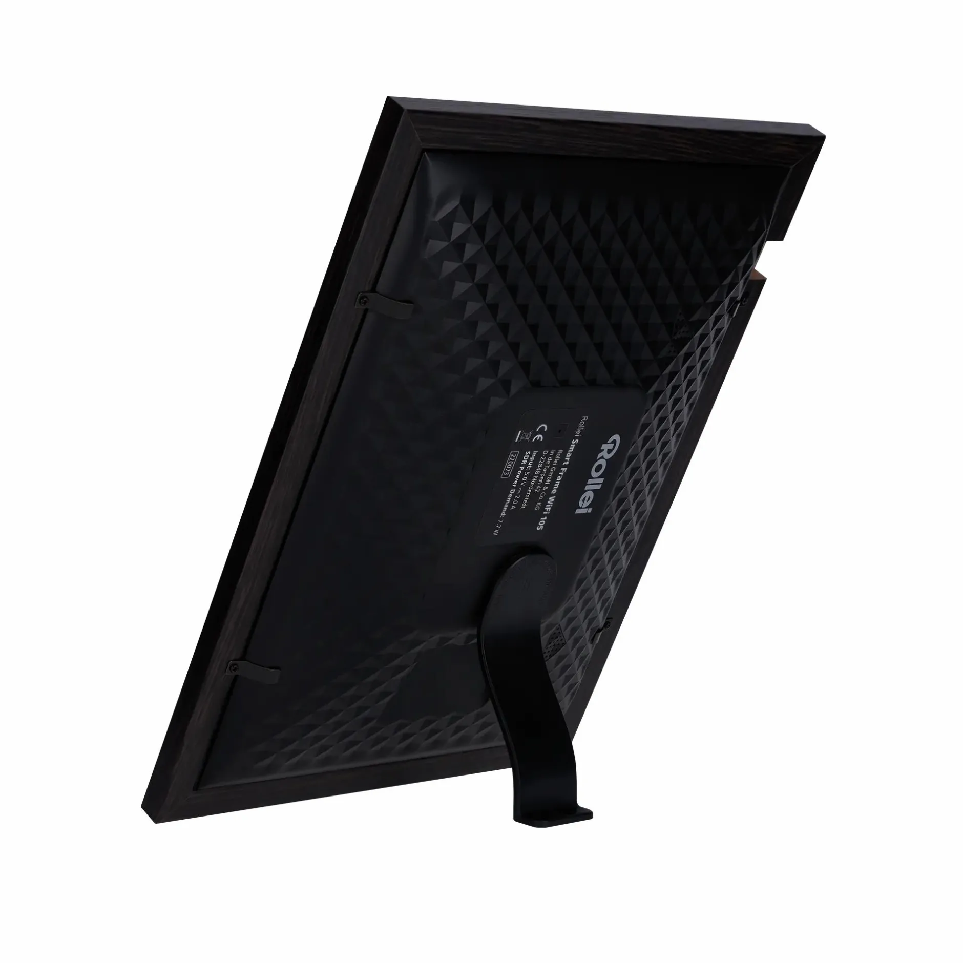 Rollei Digitale Bilderrahmen-Smarter Bilderrahmen | 10" Diagonale | Wifi | Frameo App | Holzrahmen | Modell 105