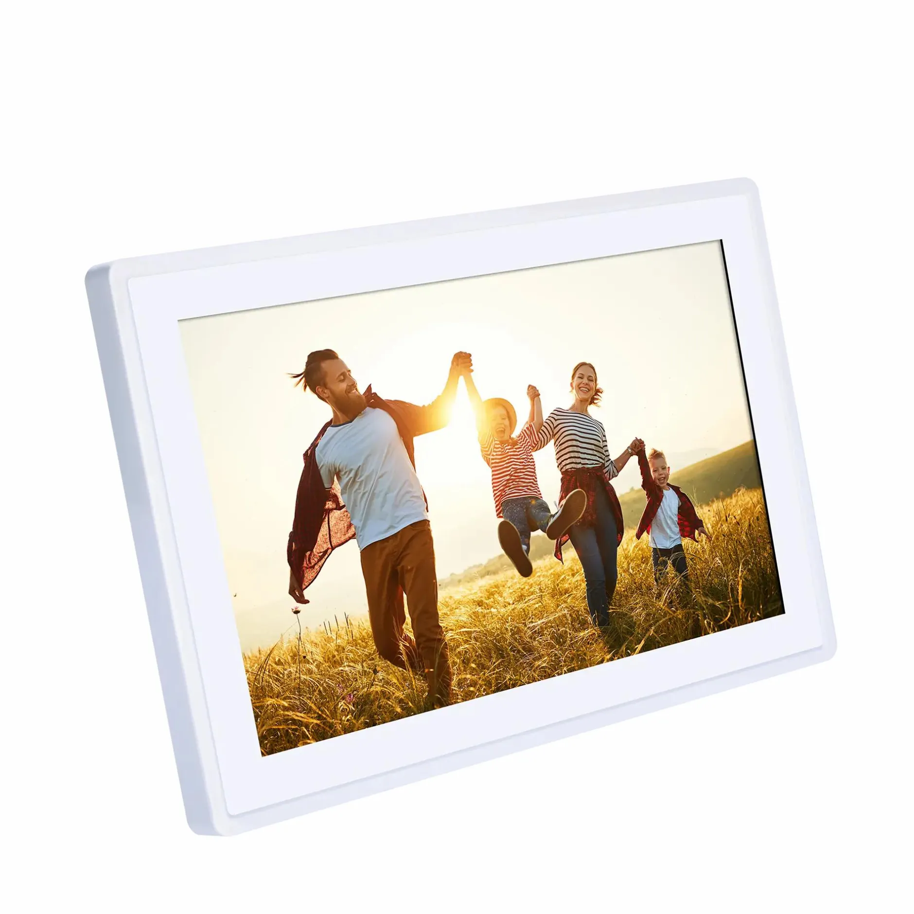Rollei Digitale Bilderrahmen-Smarter Bilderrahmen | 10" Diagonale | Wifi | Frameo App | Model 100