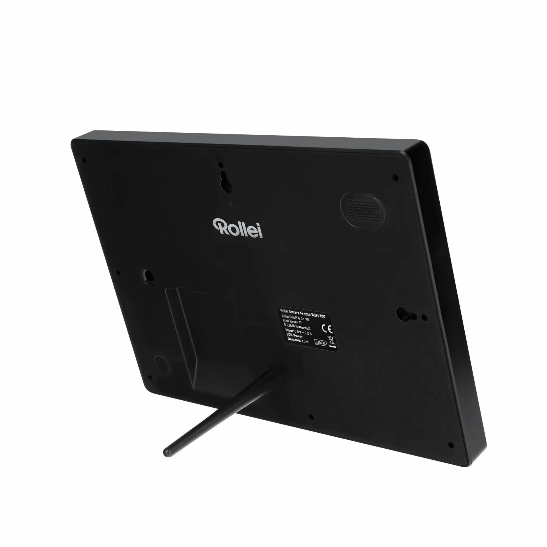 Rollei Digitale Bilderrahmen-Smarter Bilderrahmen | 10" Diagonale | Wifi | Frameo App | Model 100