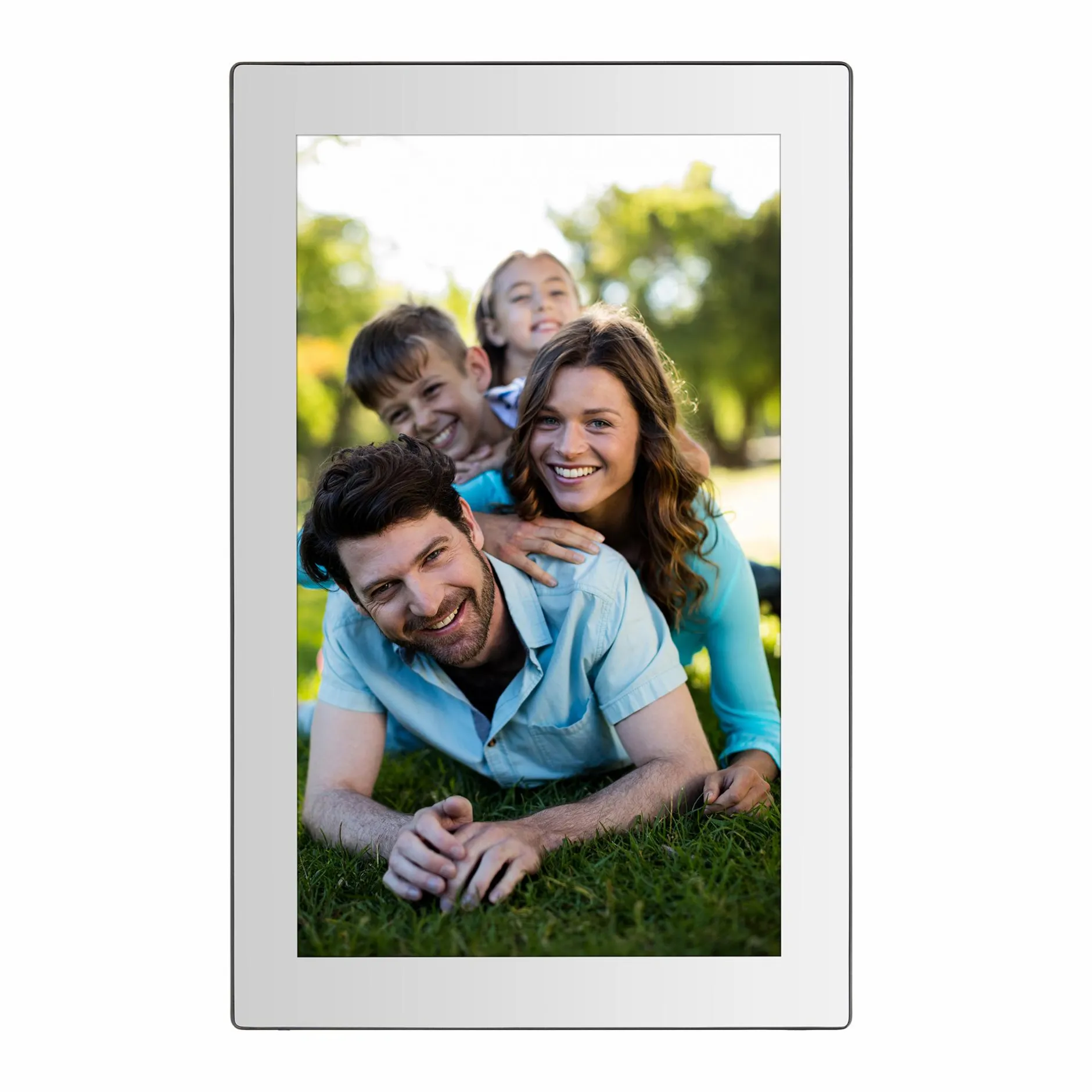 Rollei Digitale Bilderrahmen-Smarter Bilderrahmen | 10" Diagonale | Wifi | Frameo App | Spiegel | Modell 101