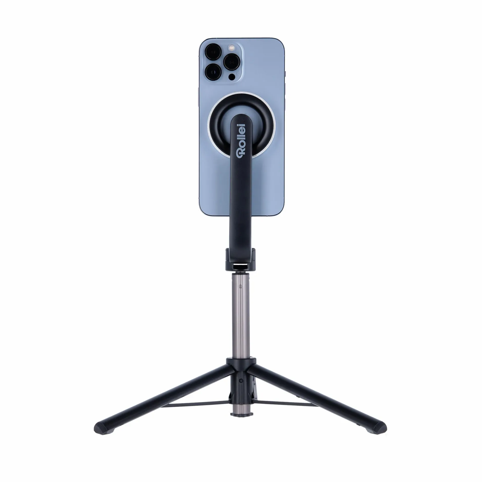 Rollei Selfie Sticks|Tisch- & Ministative-Smartphone Stativ | ausziehbar | magnetisch | für iPhones