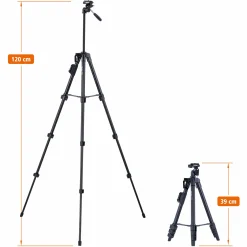 Rollei Smartphone-Stative|Stative-Smartphone Stativ | mit Fernauslöser | Traveler