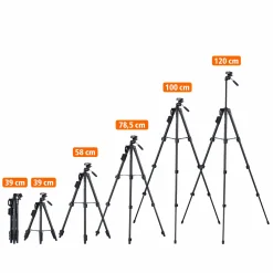 Rollei Smartphone-Stative|Stative-Smartphone Stativ | mit Fernauslöser | Traveler
