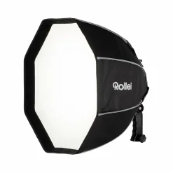 Rollei Softboxen|Hs Freeze Q1 Led-Blitz-Softbox | Parabol | 50 cm | für Aufsteckblitze