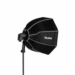 Rollei Softboxen|Hs Freeze Q1 Led-Blitz-Softbox | Parabol | 50 cm | für Aufsteckblitze