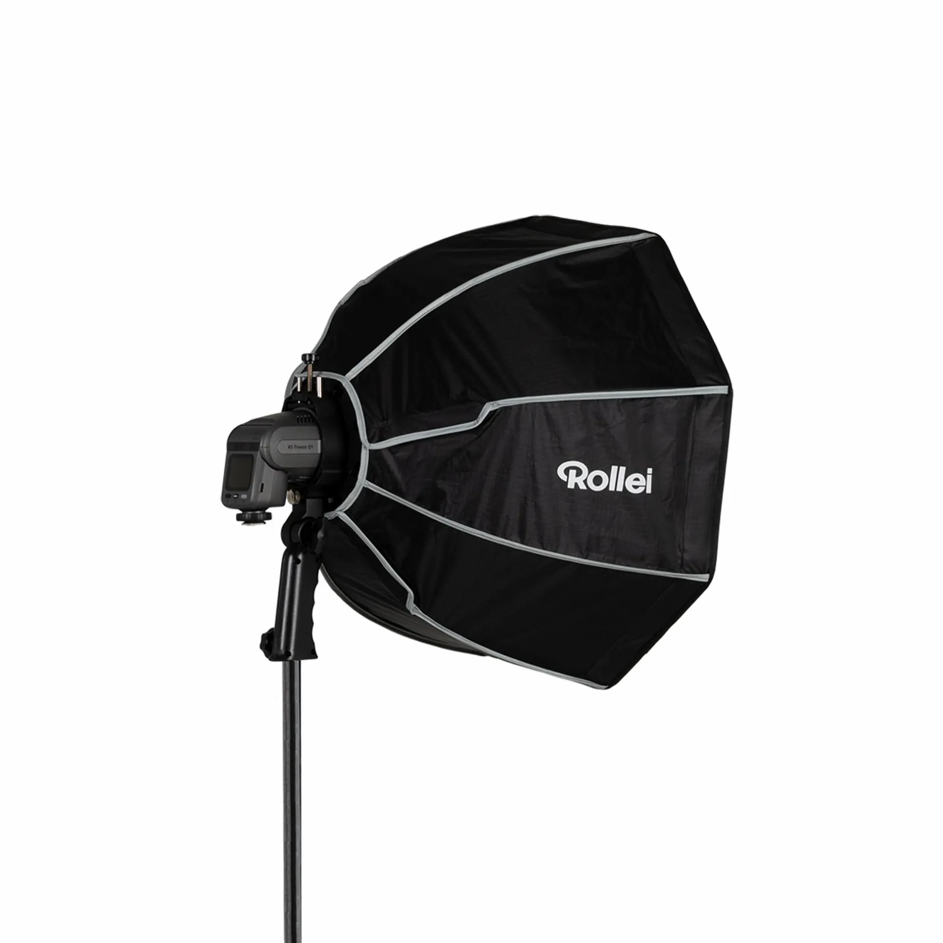 Rollei Softboxen|Hs Freeze Q1 Led-Blitz-Softbox | Parabol | 50 cm | für Aufsteckblitze