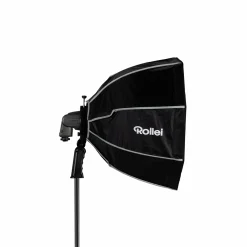 Rollei Softboxen|Hs Freeze Q1 Led-Blitz-Softbox | Parabol | 50 cm | für Aufsteckblitze