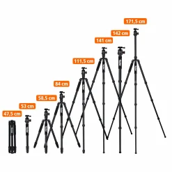 Rollei C-Serie|Dreibeinstative-Stativ | Aluminium | C6i