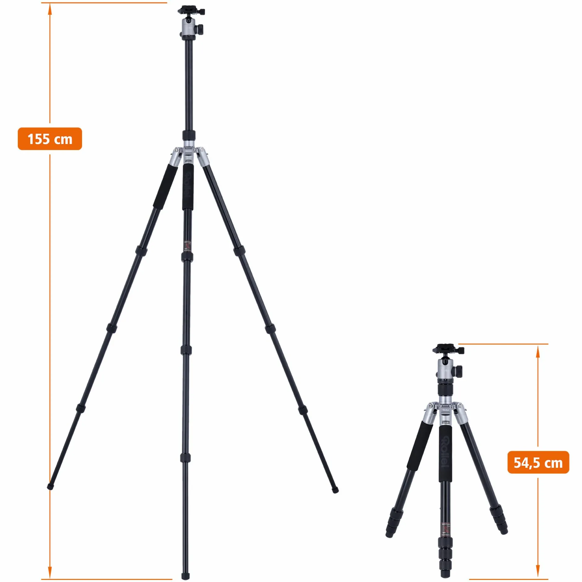 Rollei C-Serie|Dreibeinstative-Stativ | Aluminium | C5i