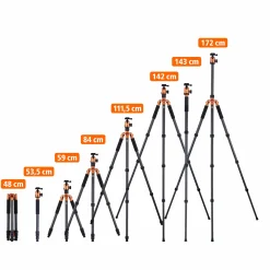 Rollei Reisestative|Dreibeinstative-Stativ | Carbon | C6i