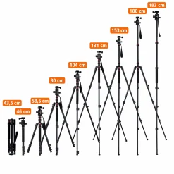 Rollei C-Serie|Smartphone-Stative-Stativ I Aluminium I Compact Traveler No. 2