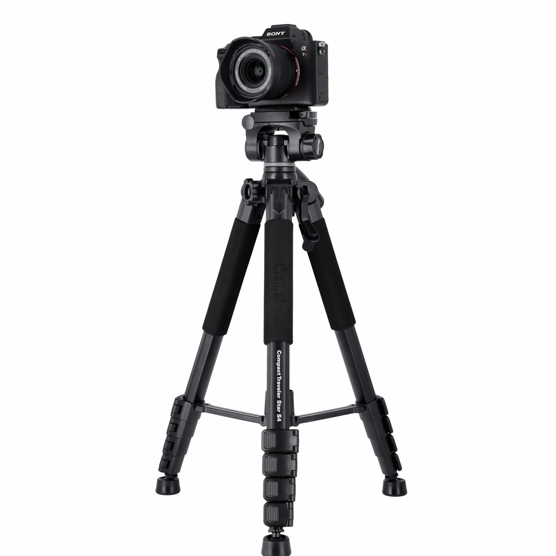 Rollei C-Serie|Smartphone-Stative-Stativ I Aluminium I Compact Traveler Star S4