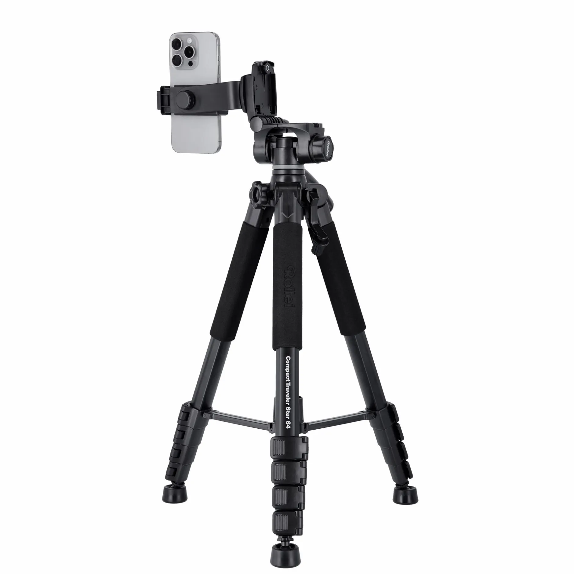 Rollei C-Serie|Smartphone-Stative-Stativ I Aluminium I Compact Traveler Star S4