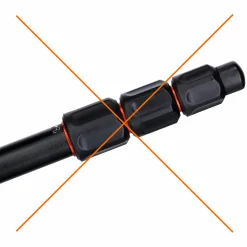 Rollei Ersatzteile-Stativbein-Plättchen Set Compact Traveler No 1 Alu / Carbon